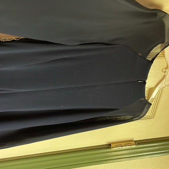 Navy Dress wedding or evening size 4 - Picture 5 of 7